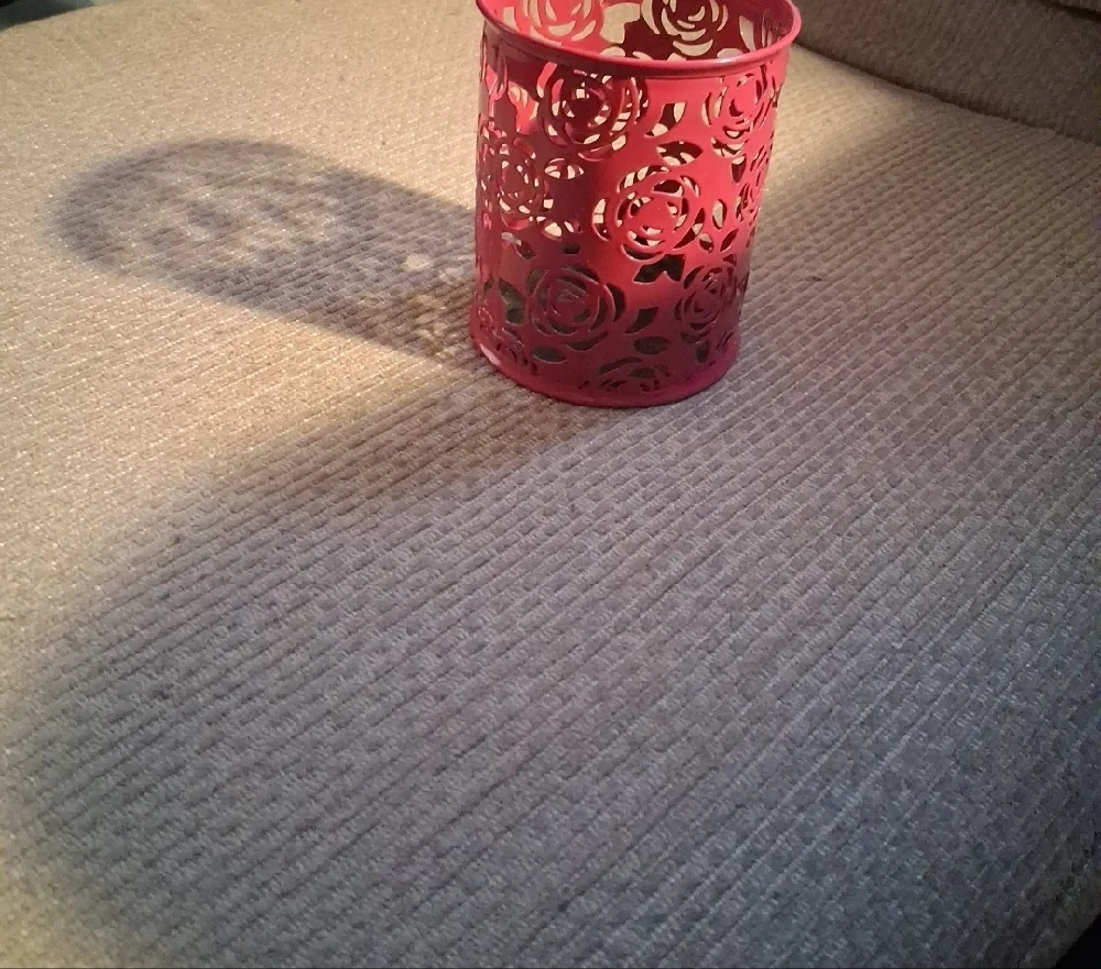 Rose Cutout Metal Pen/pencil Holder - Pink